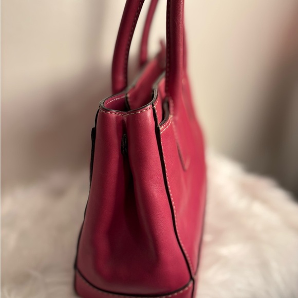 Coach Pink Madeline Leather Shoulder Bag / Tote - Picture 5 of 11